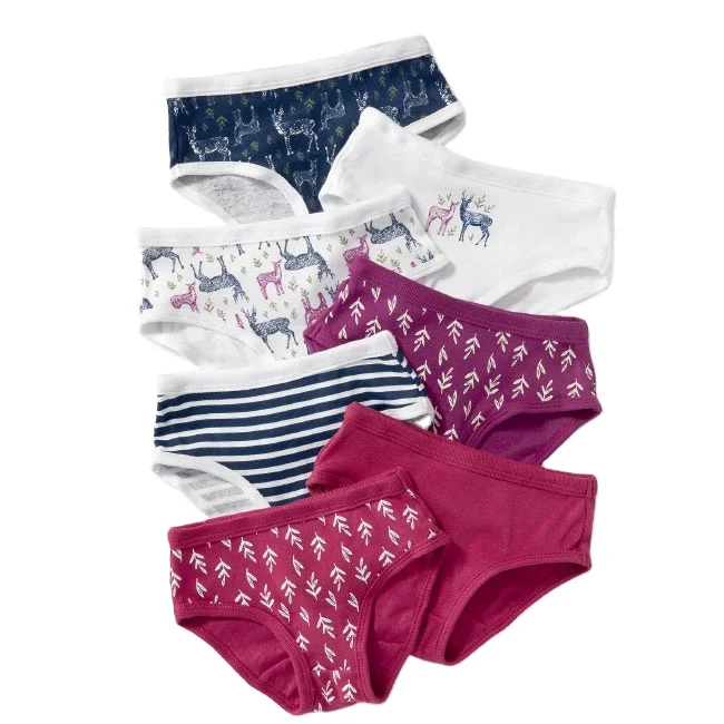 Оптовая продажа детское нижнее белье на заказ детские трусики из 100% хлопка для маленьких