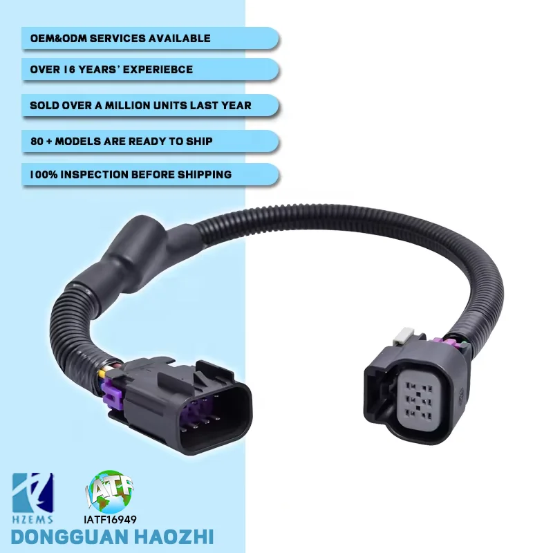 8 Pin To 6 Pin Throttle Body X-Link Adapter Module Wiring Harness For Gen Iii / IV LS Engine