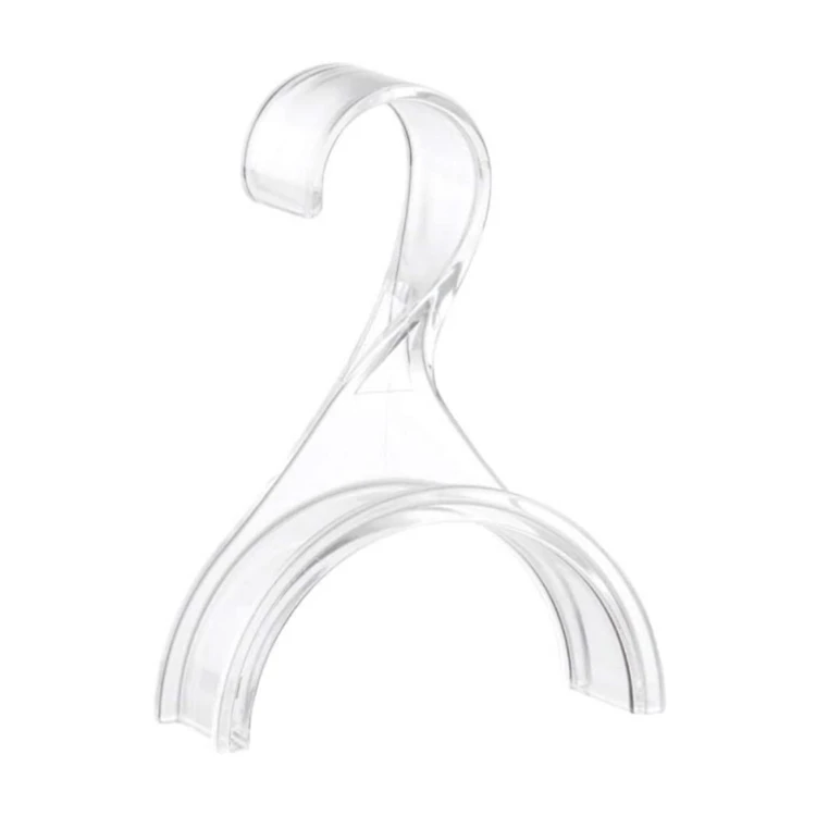 STYLISH HIGH GRADE TRANSPARENT ACRYLIC PURSE CLOSET HANGER