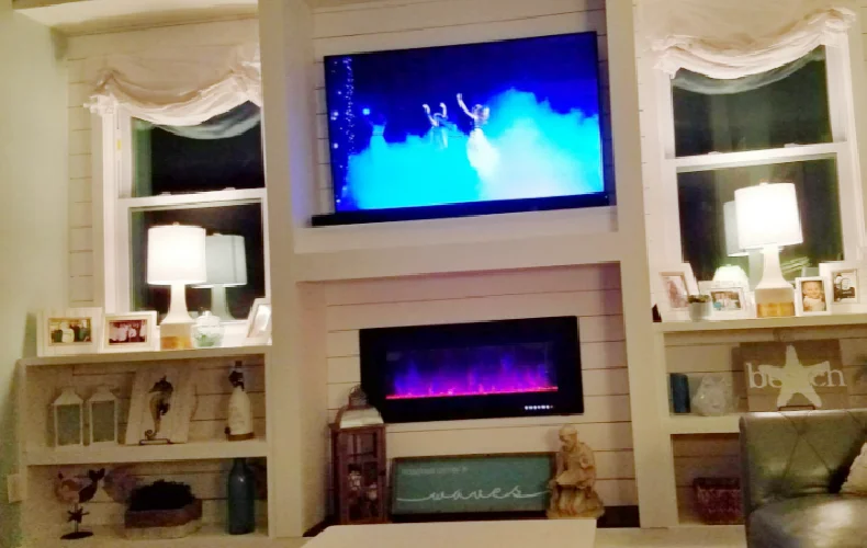 Electric Fireplace, 3d, Wall - detail 98