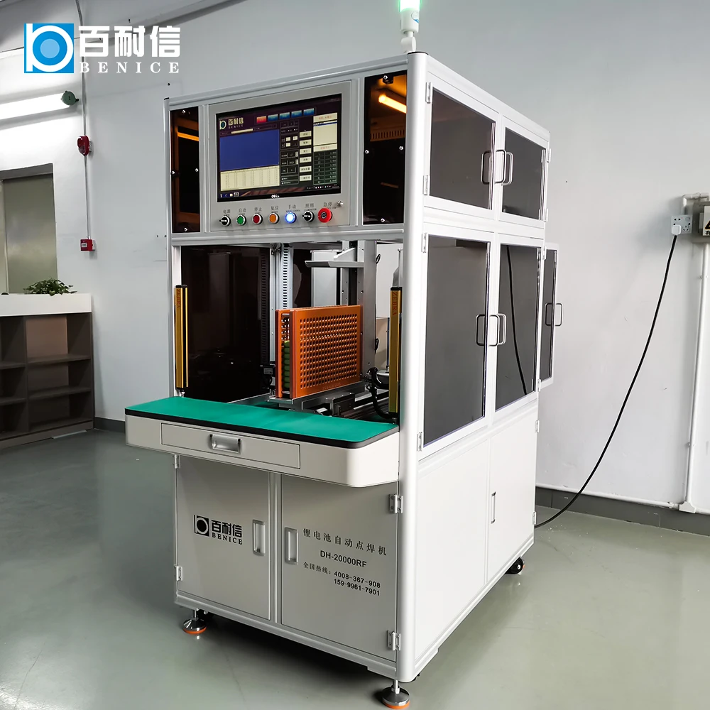 BENICE Automatic Battery Spot Welders 18650 21700 26650 32700 WELDING STATION Lithium LiFePO4 Cell Spot Welding Machine