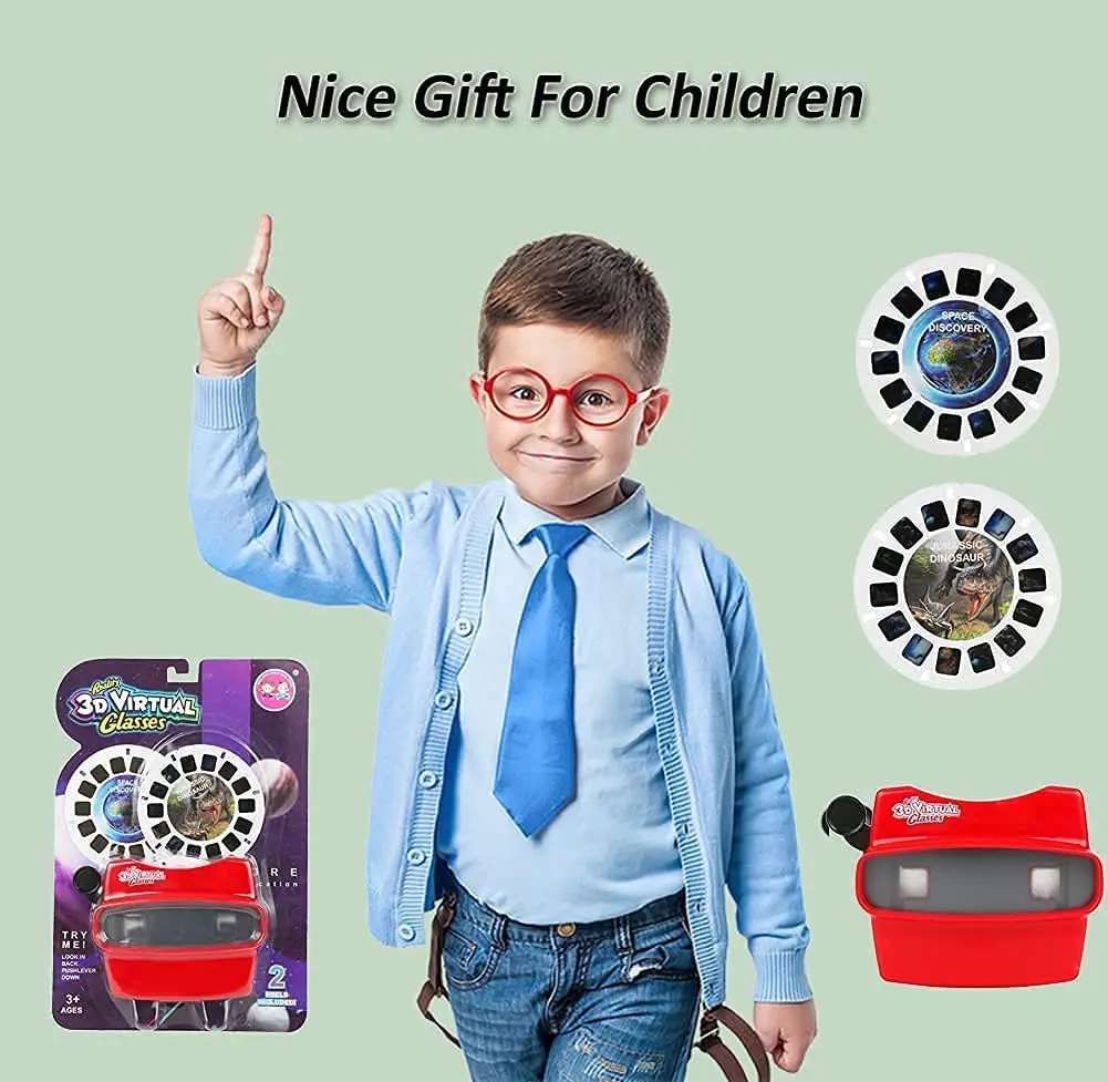 Персонализированная образовательная детская игрушка с камерой, картинкой и катушкой для просмотра камеры, 3d мастер-игрушки с изображением диска