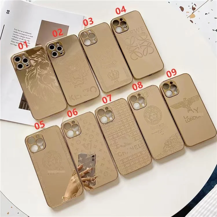 Luxury 24k Oem Iphone Gold Plated Case For Iphone 12 13 Pro Max Mirror Case With Icon Buy 24k Gold Case For Iphone 13 Mirror Case For Iphone 12 Pro Max Gold Plated