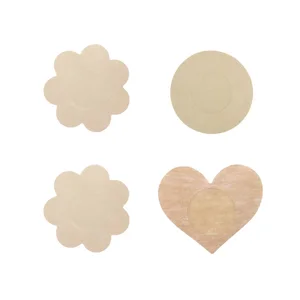 Non Woven Adhesive No Show Breast Petal Pasties Disposable Nipple Covers