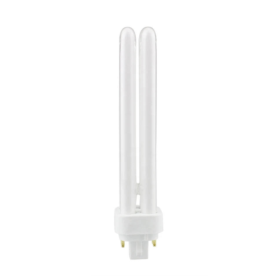 U-Shape PL PLC Compact Fluorescent Tube Energy 2pins 4pins Saving Lamp G24D G24Q 10W 13W 18W 26W , CFL-PLC
