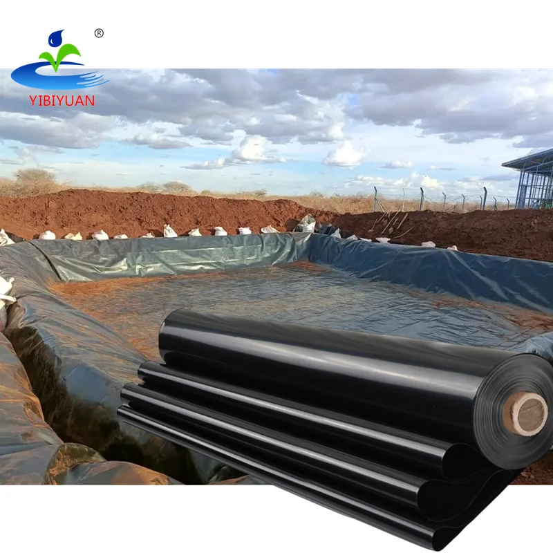 Agricultural Water Tank for Dam Fish Pond Landfill Shrimp Farm 2mm & 1.5mm Thick HDPE Geomembrane Pond Liner
