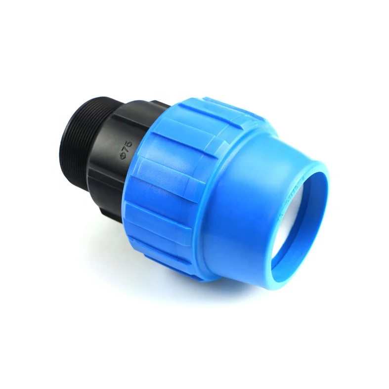 PP Male Adaptor PN16 for LDPE Pipe Drip Irrigation System