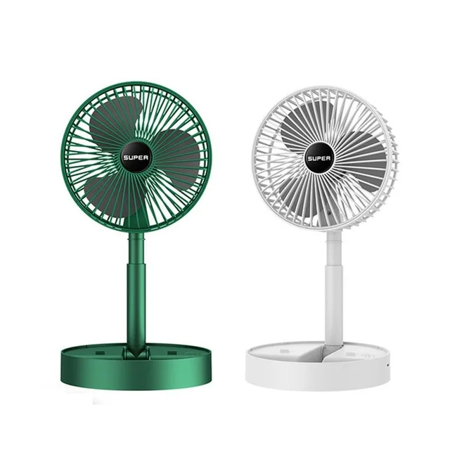 PY2122 7inch Mini Plug-in folding desktop fan for home office without battery