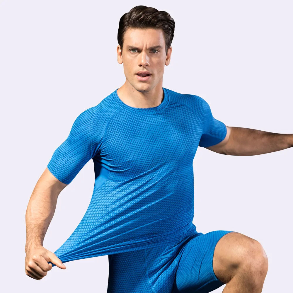 Men's Athletic Cool Dry Compression Shorts Sports Performance Active Running Tights364_voghion.com