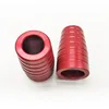 1 pair of red tapered aluminum heads