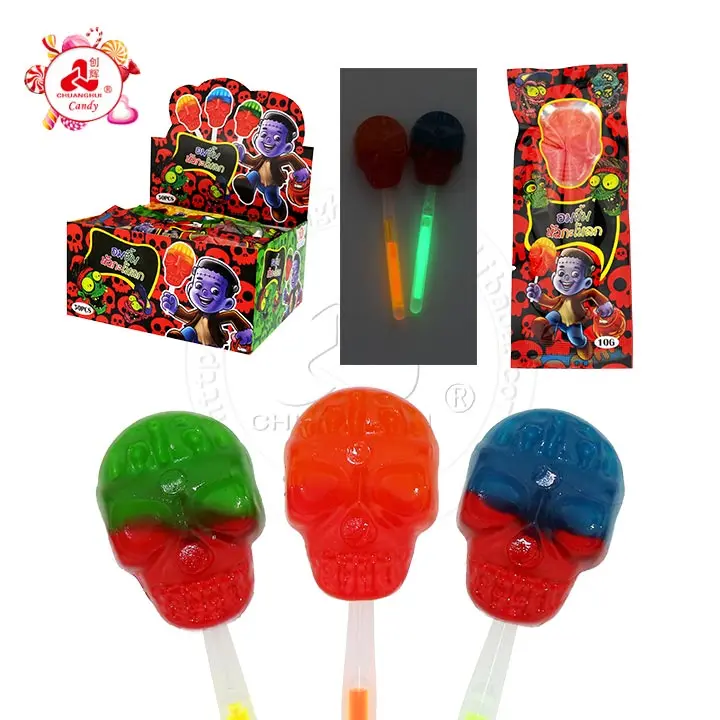 fruit fluorescent lollipop