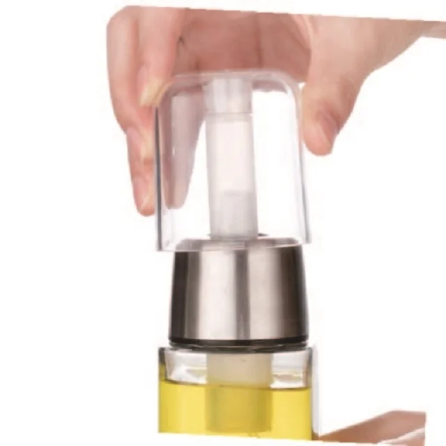 Olive Oil Sprayer for Cooking Refillable Oil Dispenser Bottle square Oil and Vinegar Mister