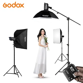 Godox SK400II 1200W Professional Photographic Lighting Kit with Softbox and Stand Photo Studio Accessories detail image