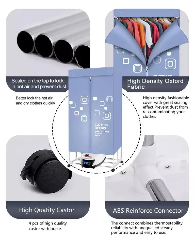 Wholesales Oem New Arrivals Portable Mini Electric Clothes Dryers