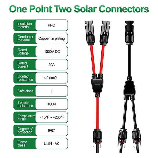 product sae battery connector panel mount american solar panel cable socket wiring harness for solar panels-5