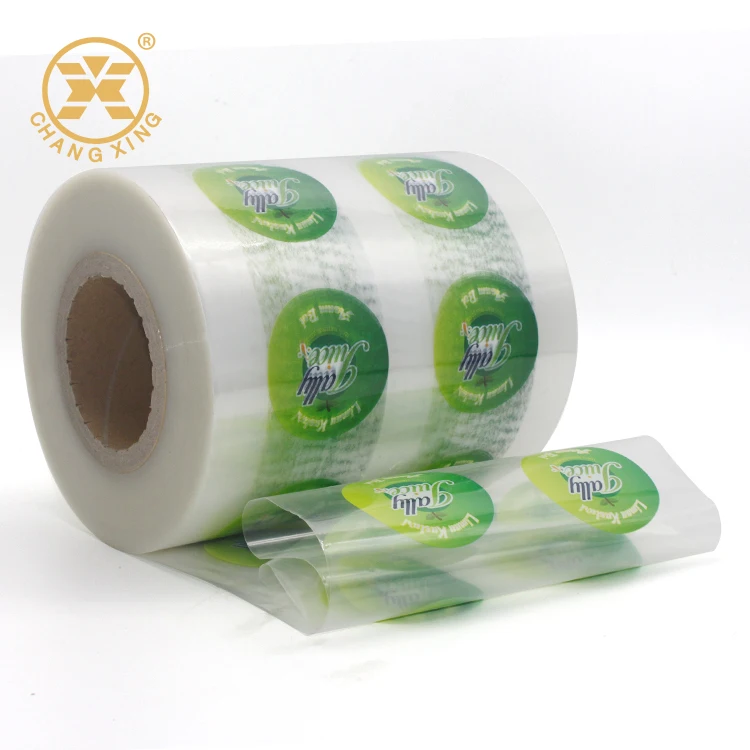 PS/PP/PET Cup Sealing Film Heat Seal Lidding Film Fast Food Tray Packaging Film