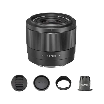 VILTROX 40mm F2.5 F/2.5 AF Lens for Sony E Mount, Wide-Angle Full-Frame Auto Focus Lens Compatible with Sony E-Mount Cameras