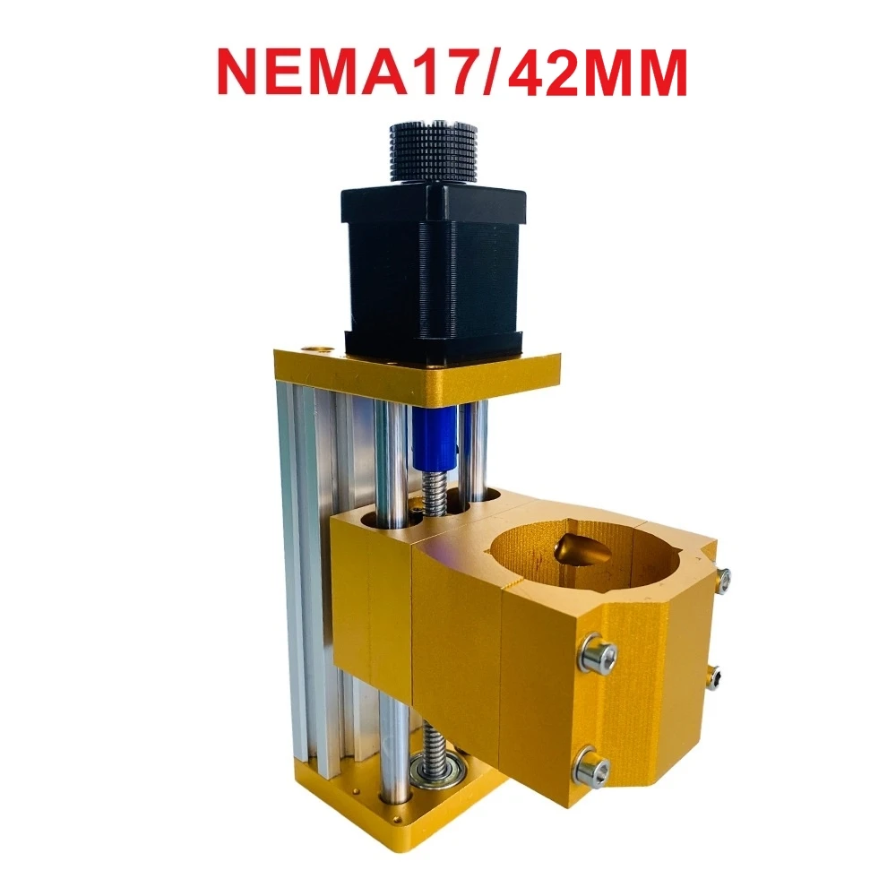 LY 3018 Plus CNC Router Z Axis Parts Aluminum Sliding Platform Stroke Linear Actuator Kit Compatible For Nema17 Stepper Motor