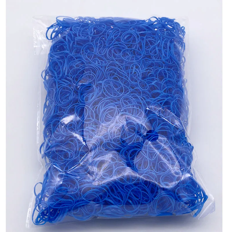 Clear Elastic Hair Bands Mini Rubber Hair Ties Disposable Elastic Hair