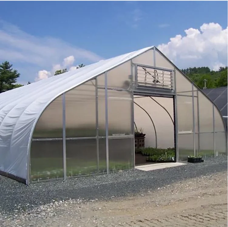 Low Cost Commercial Tunnel Greenhouse For Tomato Greenhouse