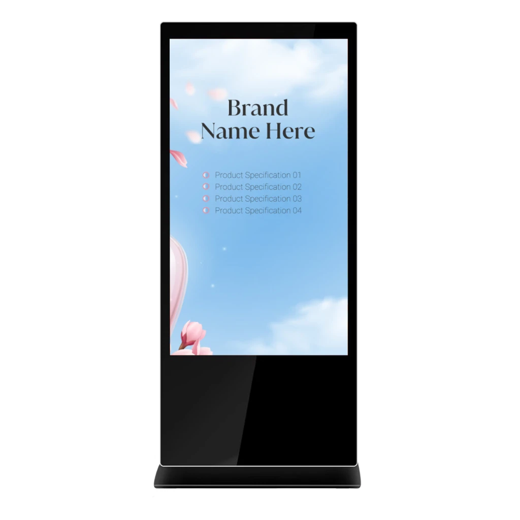 69 Zoll 4K Digital Signage LCD-Bildschirm Standwerbedisplays dv690fbm-nv0 dv690fbb-nv0 vertikaler Monitor