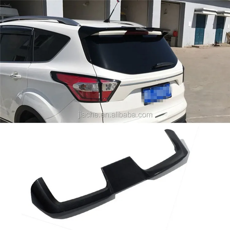 LOPLP ABS Car Rear Trunk Roof Spoiler for Ford Kuga 2013-2017 2014 2015 2016,Rear Tail Trunk Boot Lid Window Lip Windshield Wing,Car Styling Accessories 