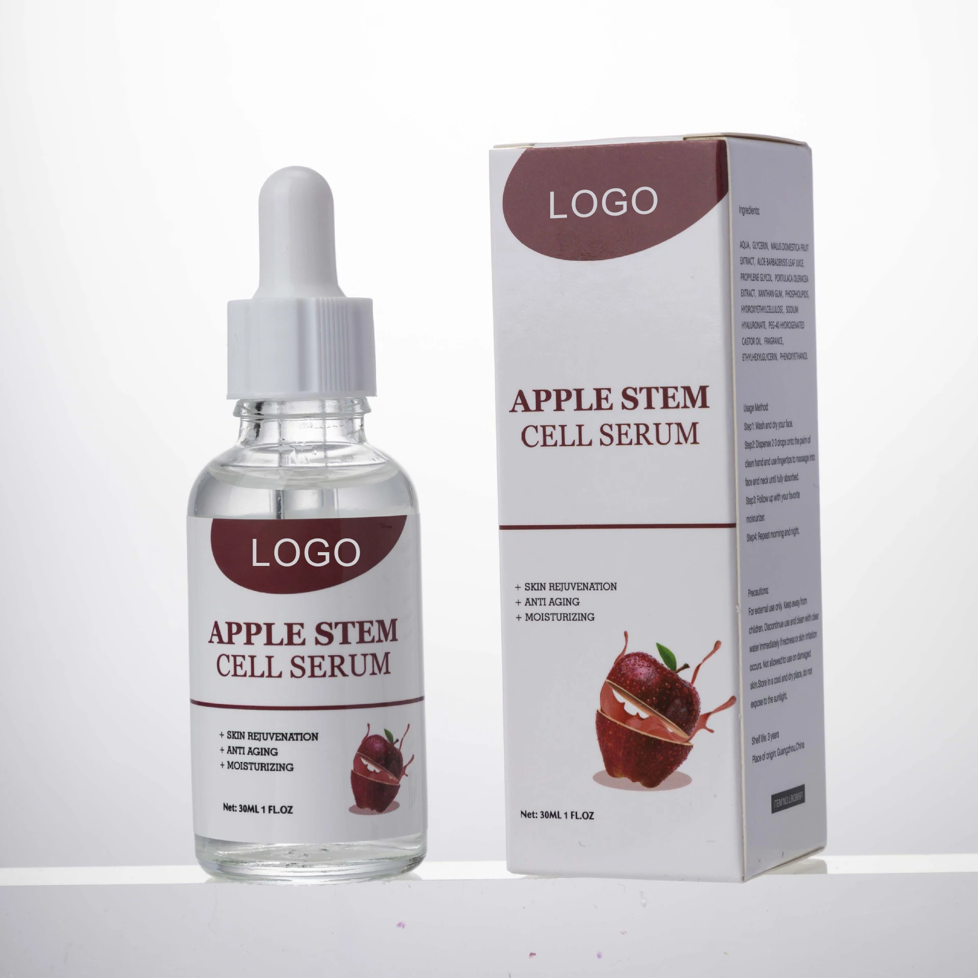 Aixin OEM Apple Stem Cell Serum - Anti-Aging Facial Serum