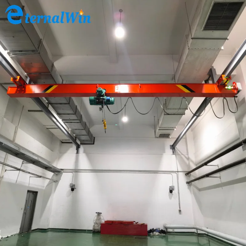 3 Ton 5 Ton 10 Ton Demag Insulated Wireless Remote Eot Single Girder Overhead Crane with Motor and Gear Price