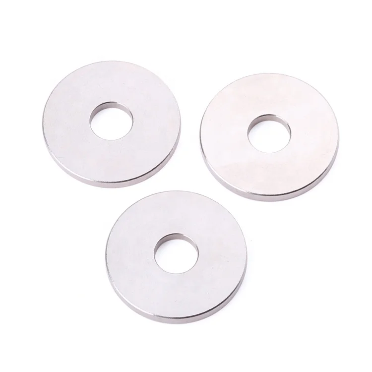 Factory direct sales DIN9021 round metal washers plain penny ring stainless steel flat washer