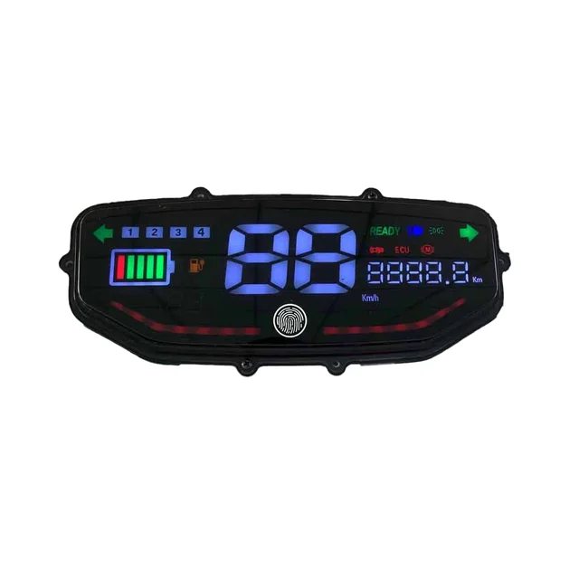 Electric Scooter 7inch LCD Throttle Switch motorcycle digital speedometer