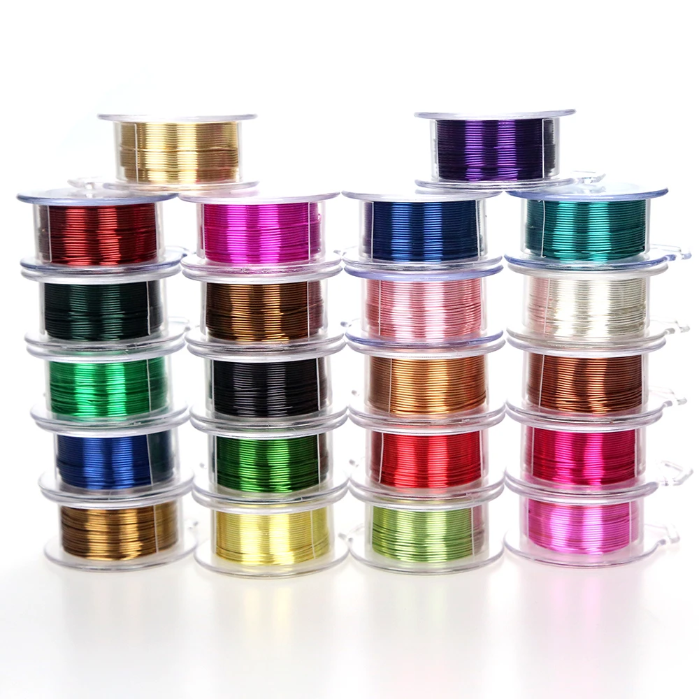 Xuqian Hot Selling 20 Gauge 0.8mm With 12 Colors Copper Wire For