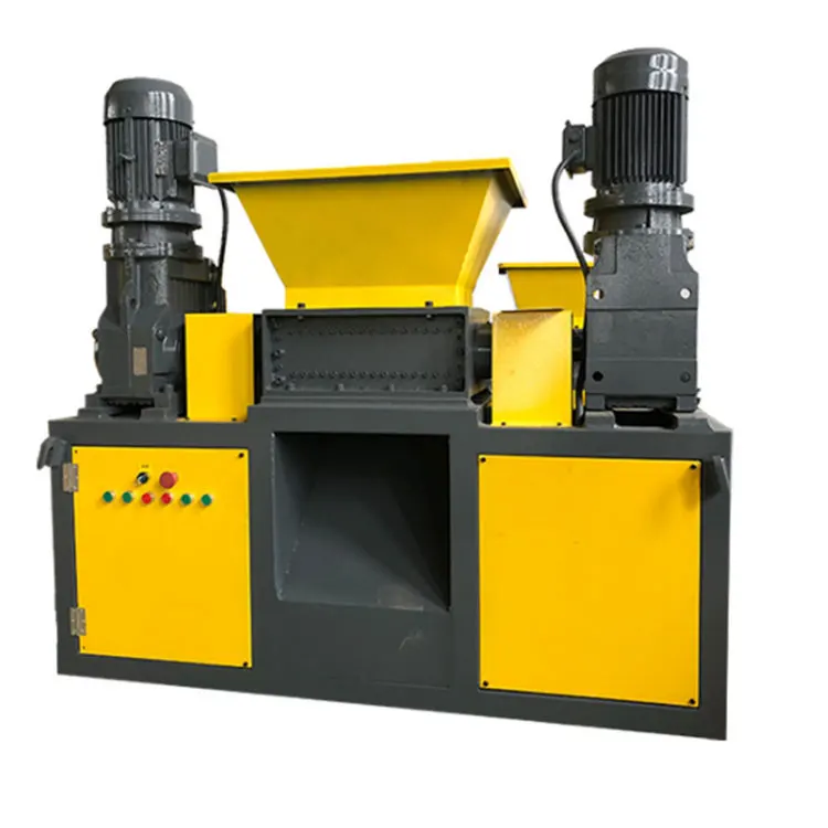 Dual-shaft Large Bone Shredder Domestic Waste Lithium Battery Waste ...