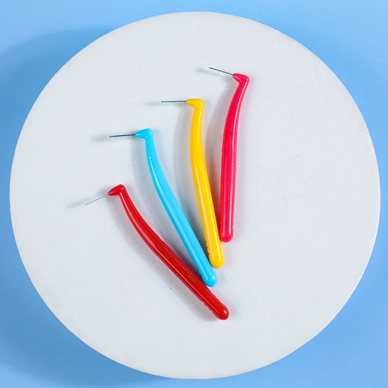 L-образная зубная щетка для чистки полости рта, межзубная щетка, L-образная зубная щетка