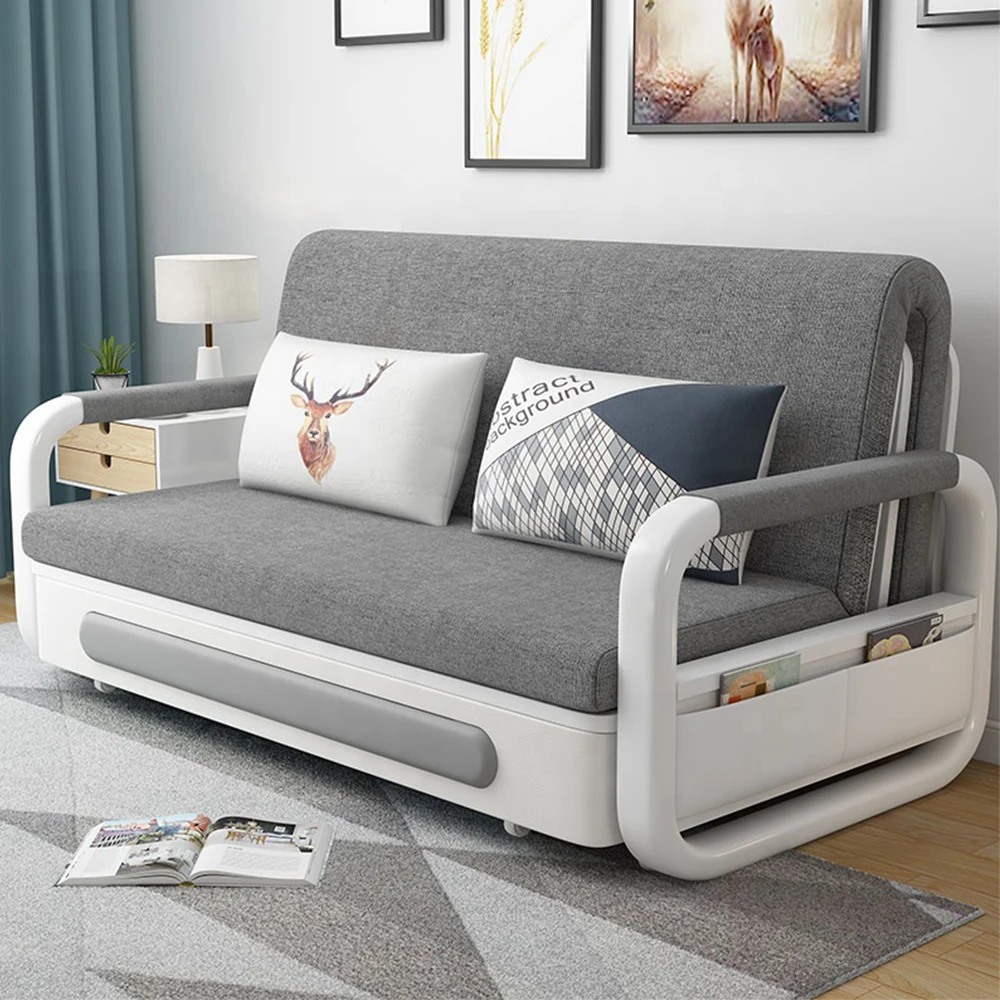 modern wooden folding chair sleeper three seat sof