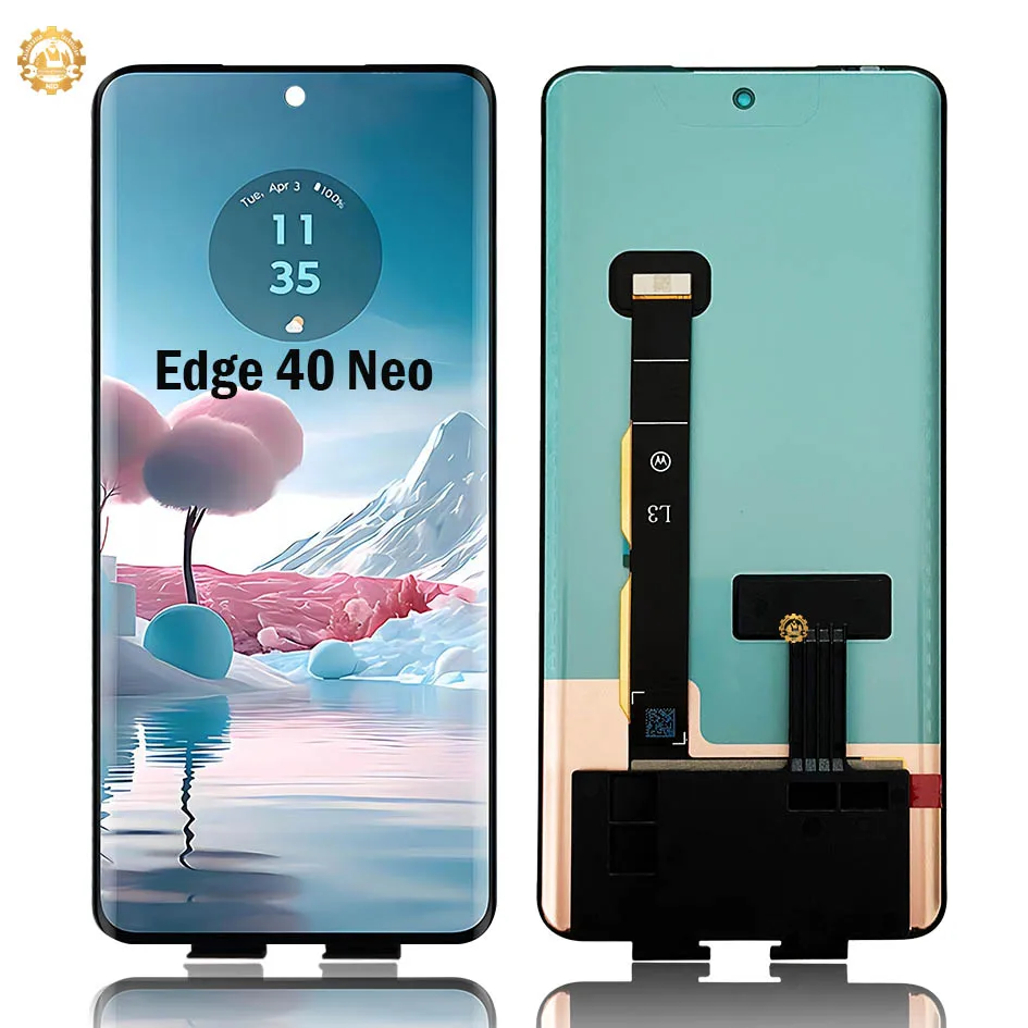 Schermo LCD Display + Touch Per Motorola Moto Edge 40 Neo (XT2307-1) – Completo Di Kit Strumenti, Garanzia 3 Mesi