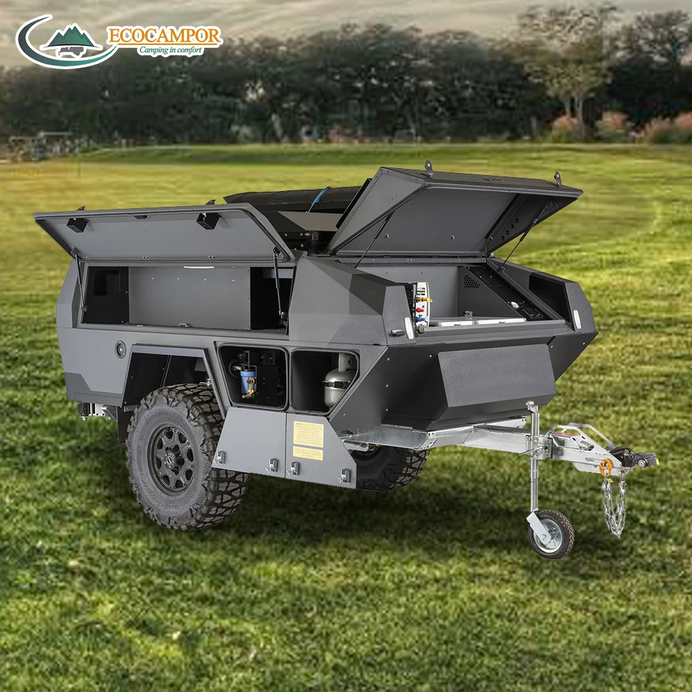 Ecocampor Small Camper Trailer Offroad Utility Travel Trailer Custom