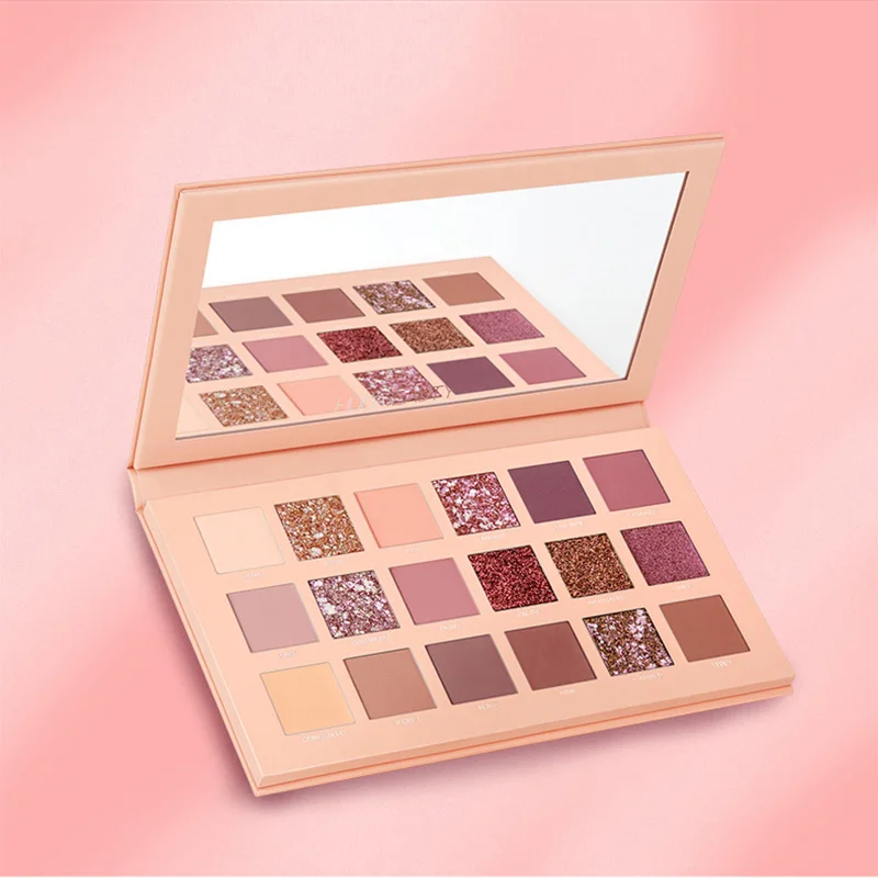 Заводская косметика, палитра теней для век, поставщик, индивидуальный логотип, прессованный блеск для макияжа, тени для век, частная этикетка