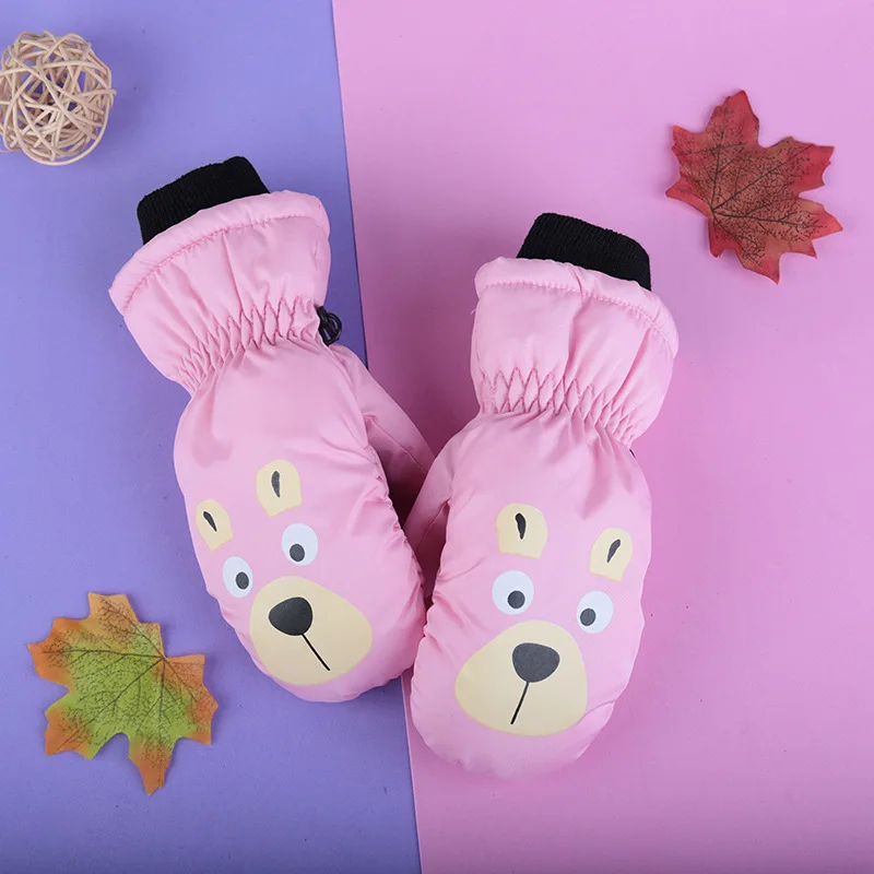 Детские зимние водонепроницаемые перчатки