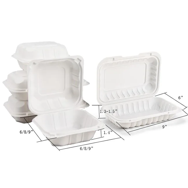 Us-2A 9inch to Go Foam Food Container Clamshell for Restaurant Package -  China Take out Food Box, Disposable Foam Lunch Box