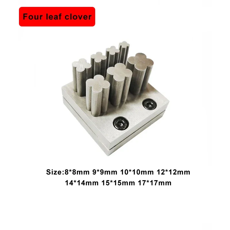 Jewelry Making Disc Cutter Set Cross Base Puncher Gold Silver Metal