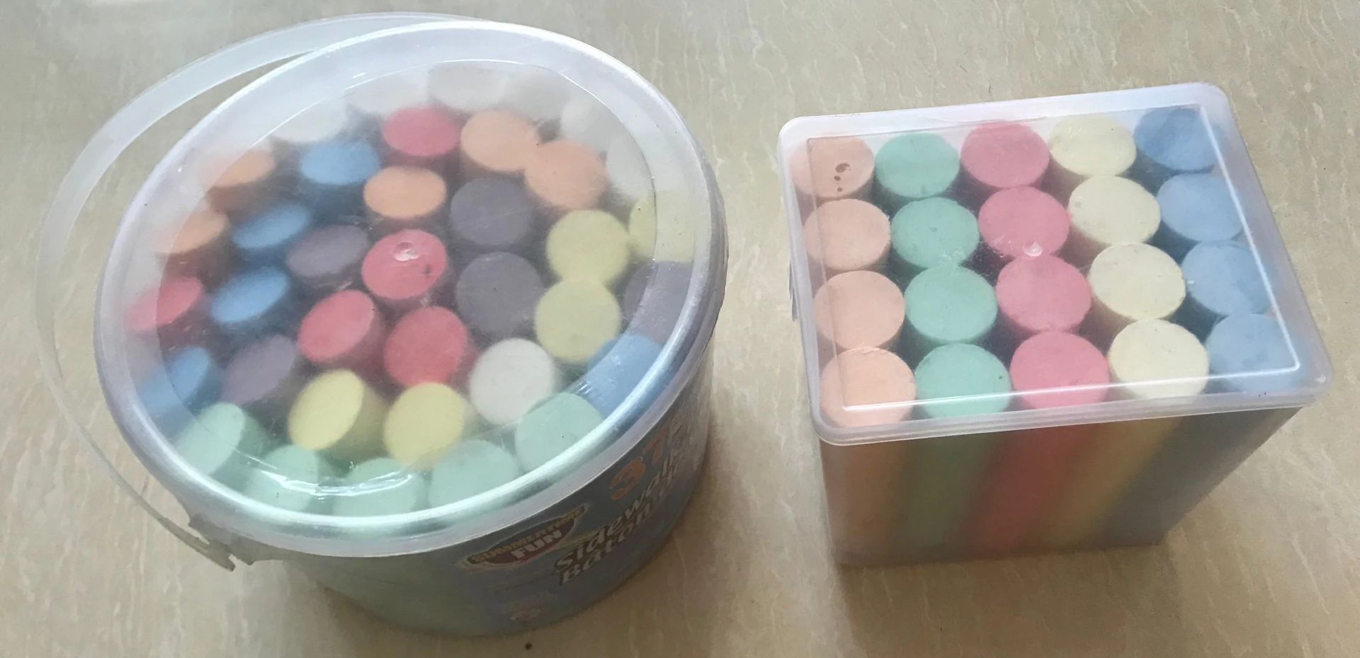 Индивидуальные нетоксичные цветные моющиеся мелки для уличного тротуара 37 шт. в