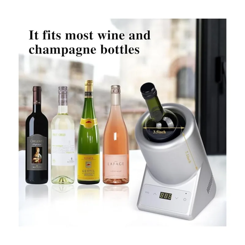 72W 12V Electric Wine Chiller Portable Efficient Cooling