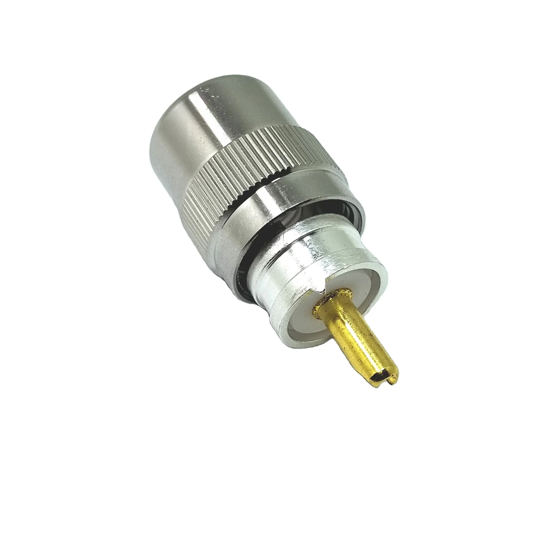 Factory Supply PL259 UHF Plug Male Solder Straight Brass Rf Coaxial WTR300 Cable Rf Connector Converter