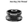 Llave hexagonal / sin rosca - Negro
