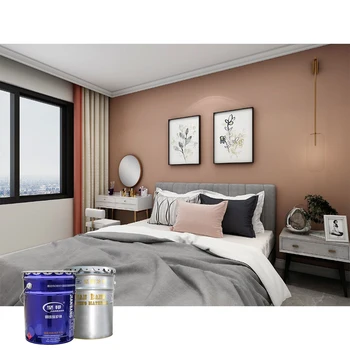 Fast-drying Interior latex paint for internal wall decoration with non-toxic and strong adhesion