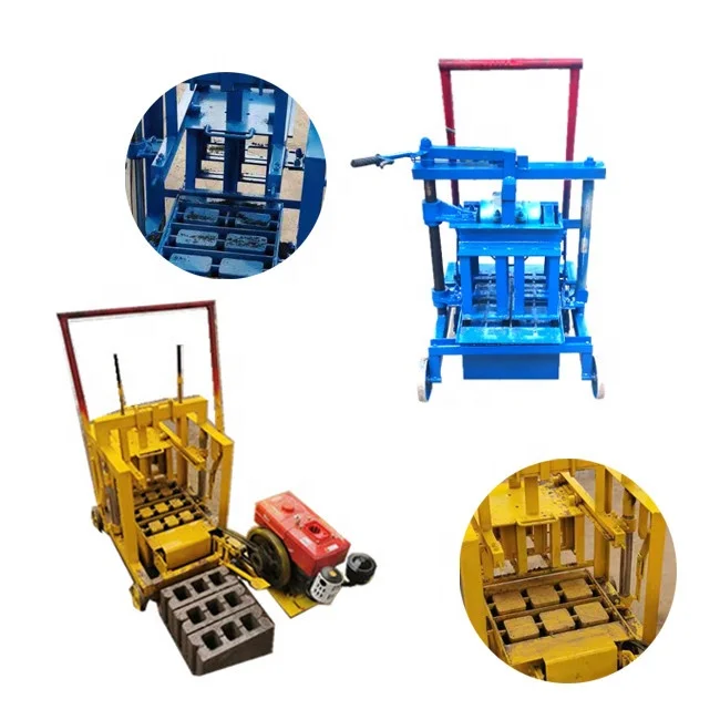 Small Scale Hollow Concrete Block Making Machine Cement Brick Maker Machine