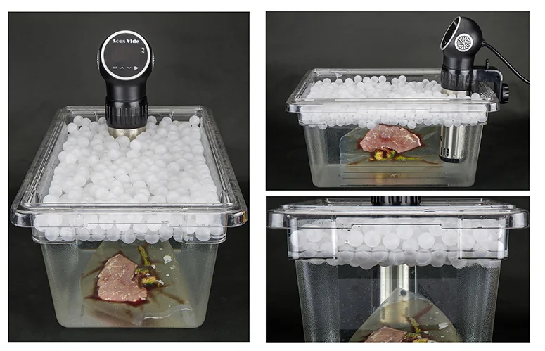 250 Palline Per Sous Vide PRETYZOOM – Sfere Isolanti In PP Alimentare, Riduzione Evaporazione, Per Cucina E Bagnomaria - 2