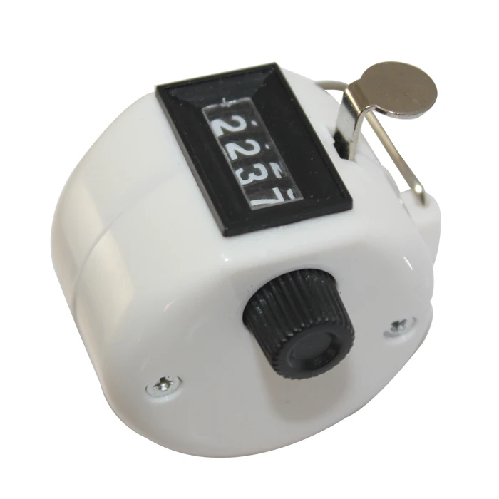 6.5 4 Digits Number Clicker Metal Hand Tally Counter for Golf