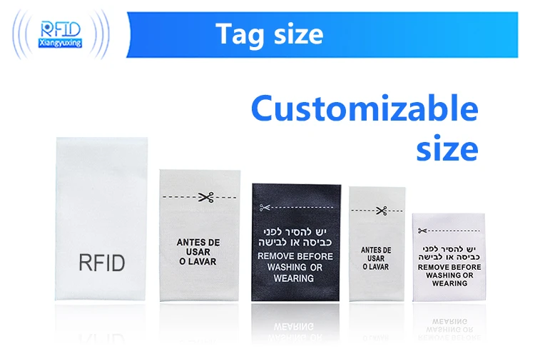 Nfc Tags In Clothing Nfc N213/15/16 Ult Rfid Wash Care Label - Buy Rfid ...