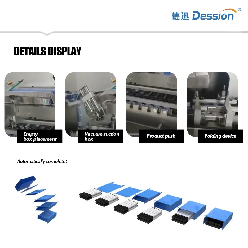 High Speed Horizontal Cartoning Machine Toothpaste Carton Packing Machine Price